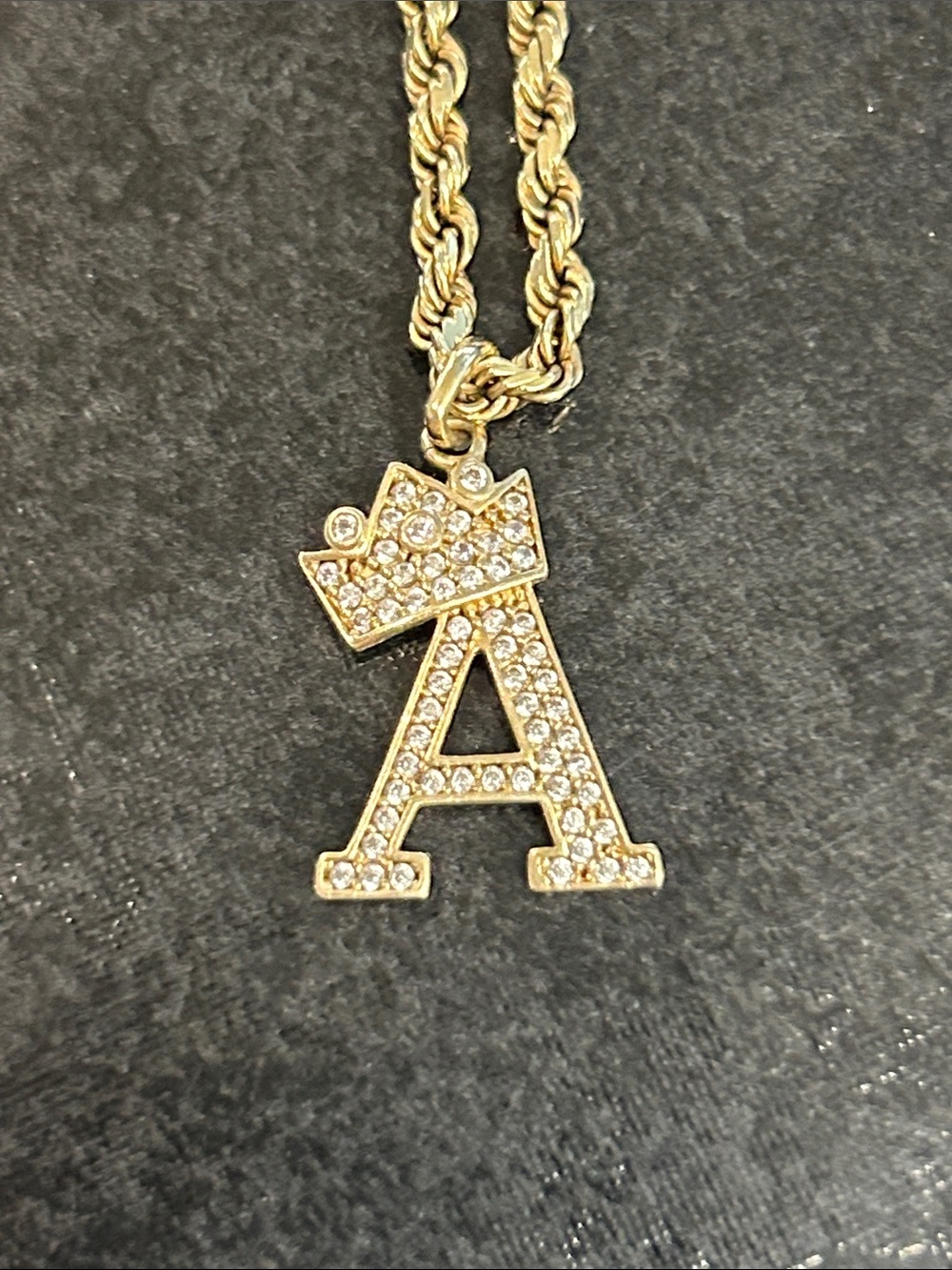513916 14k A pendant with spinel accents